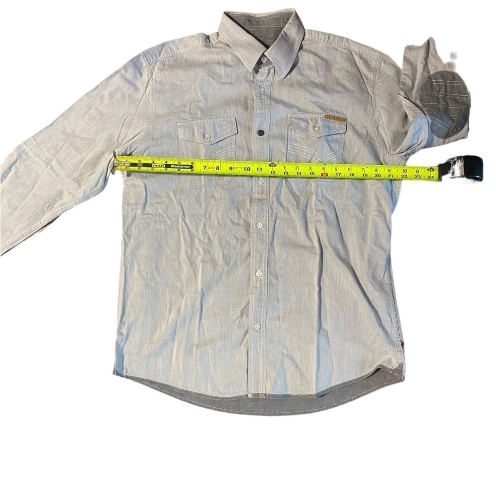 Tom Tailor Motors Engineering Gray Biker Thick Shirt Size Men’s Large Race Car - Picture 6 of 16